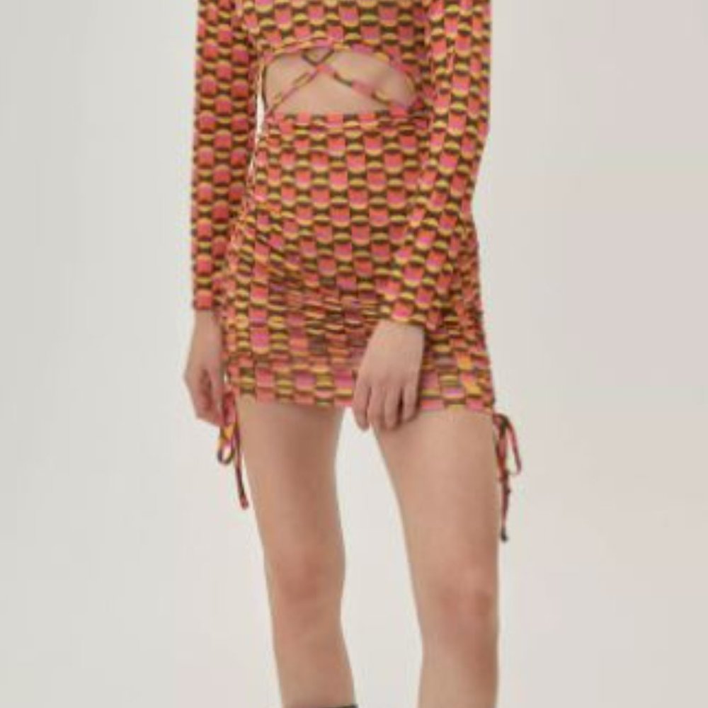 Nasty gal 70s cut out dresss. Never worn.